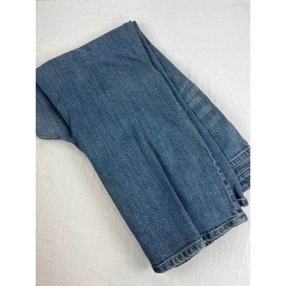 Men's LEE L642 Modern Series Relaxed Fit Straight Leg Jeans Size 46x30 Blue EUC - Picture 3 of 5